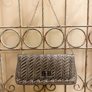 Mossimo metallic shoulder bag/clutch